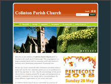 Tablet Screenshot of colinton-parish.com